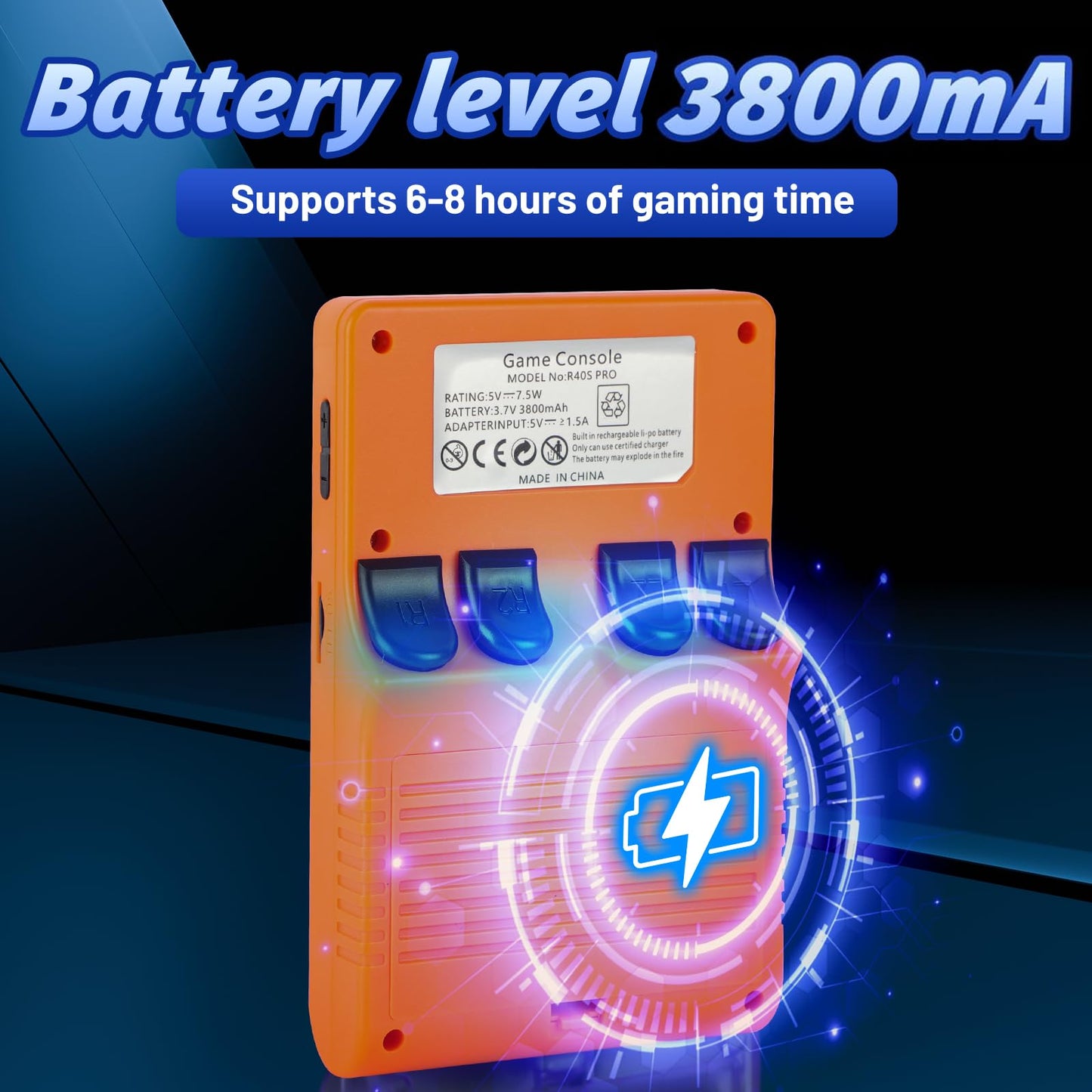 R40S Pro Handheld Game Console